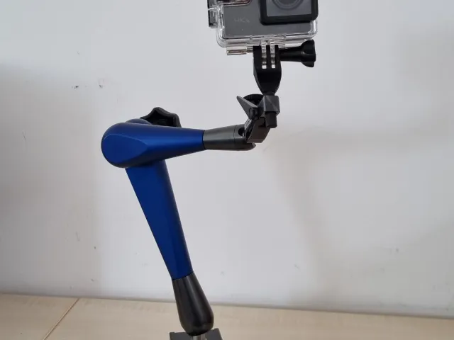 GoPro mount for industrial magnetic stand
