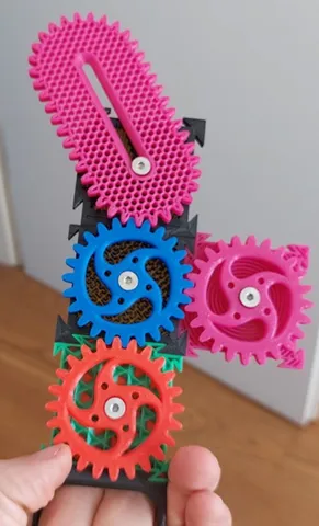 Puzzel Gear spin