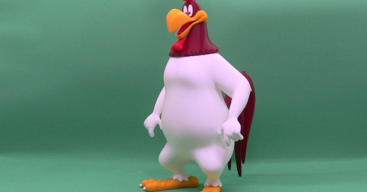 Foghorn Leghorn by reddadsteve | Download free STL model | Printables.com