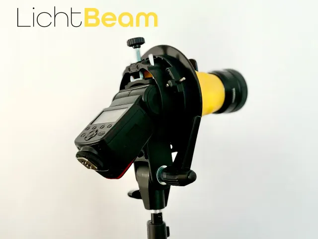 LichtBeam - Projektionsvorsatz für Bowens Anschluß (Nikon Version)