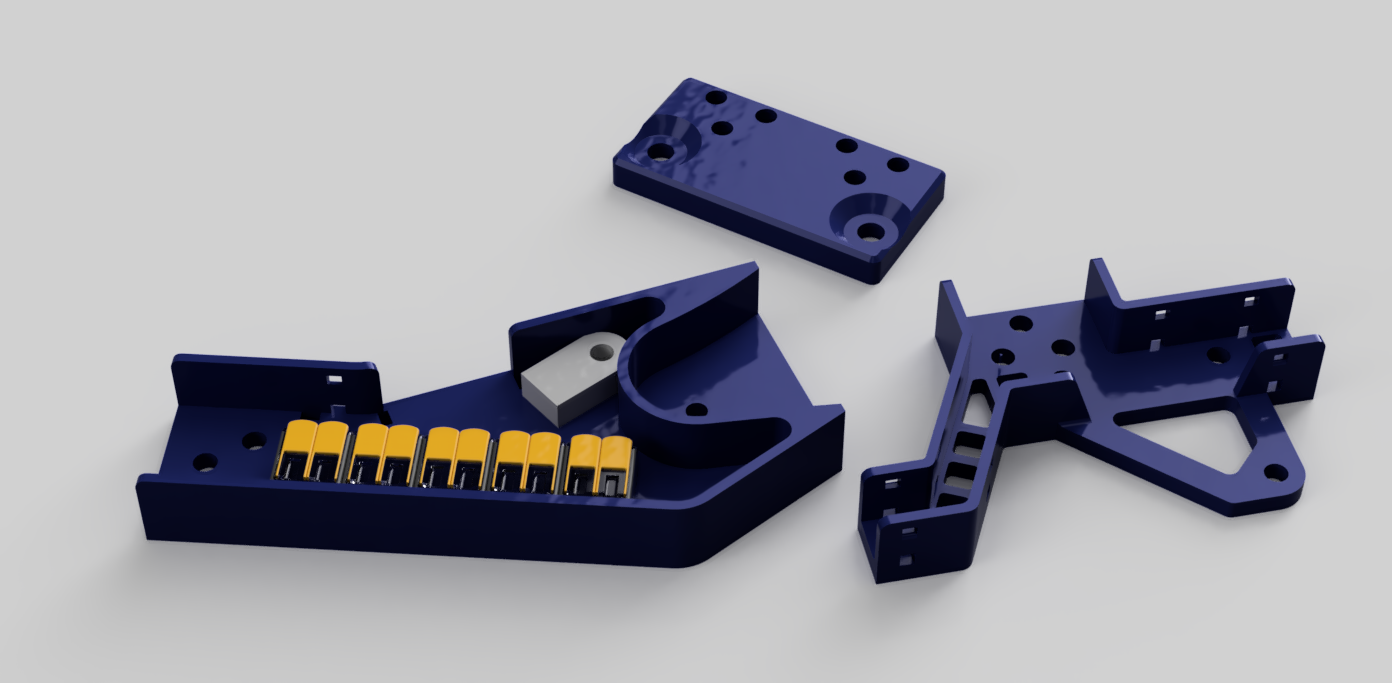 CR10/CR10S Hot-End/X-Motor, Heat Bed Cable Management