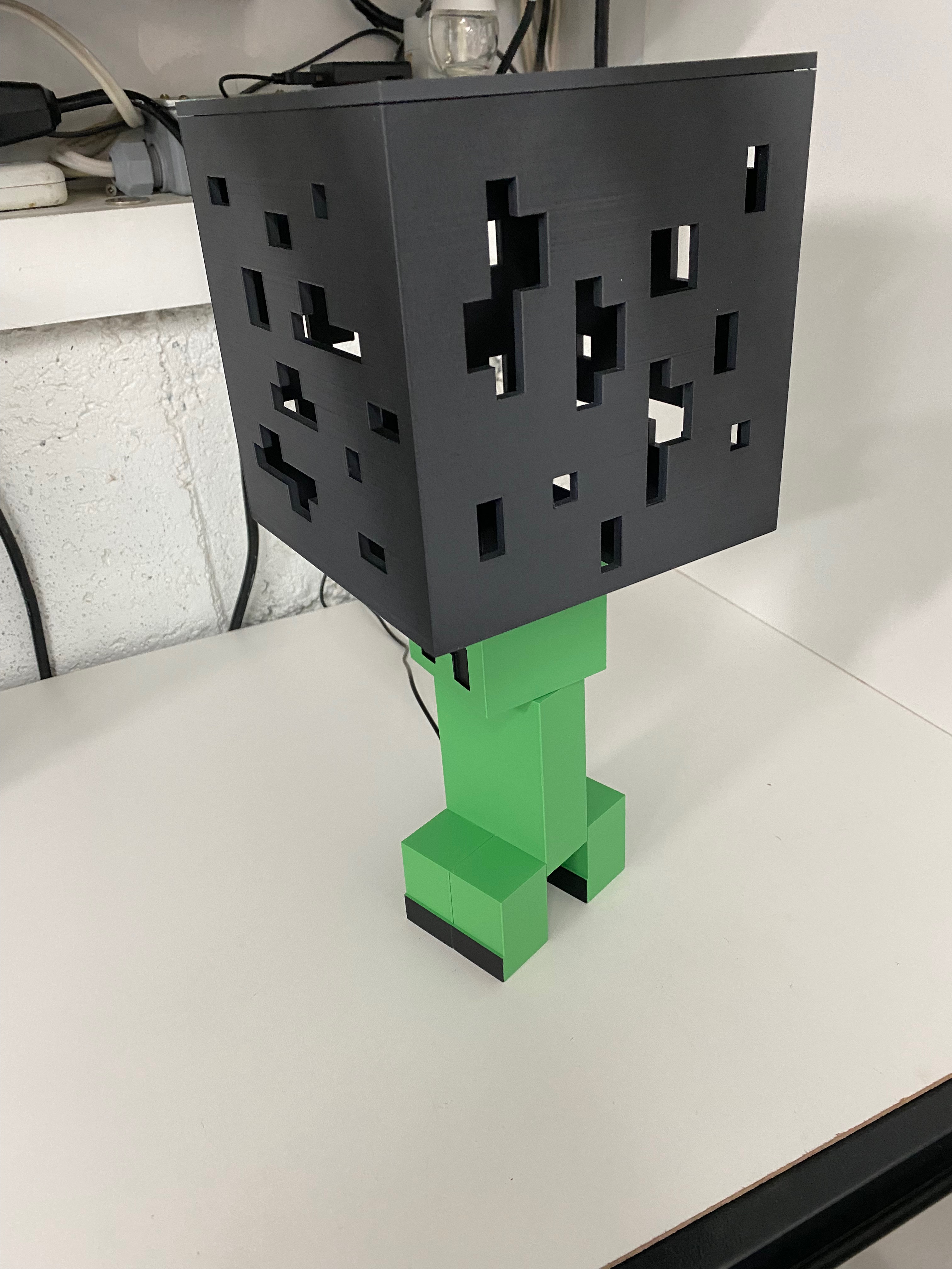 Miniatura 2 do modelo 3D Minecraft lamp