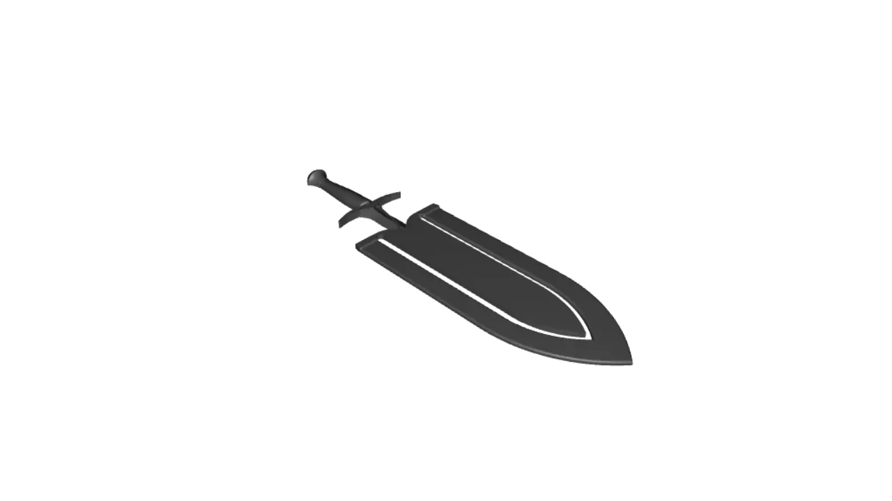 sword bookmark 3D Models to Print - yeggi