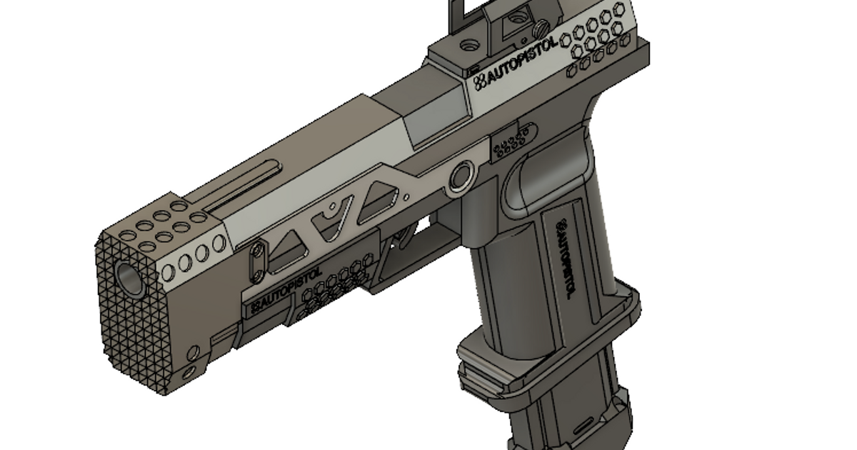 RE-45 AutoPistol (Titanfall/Apex Legends) by Emethian | Download 