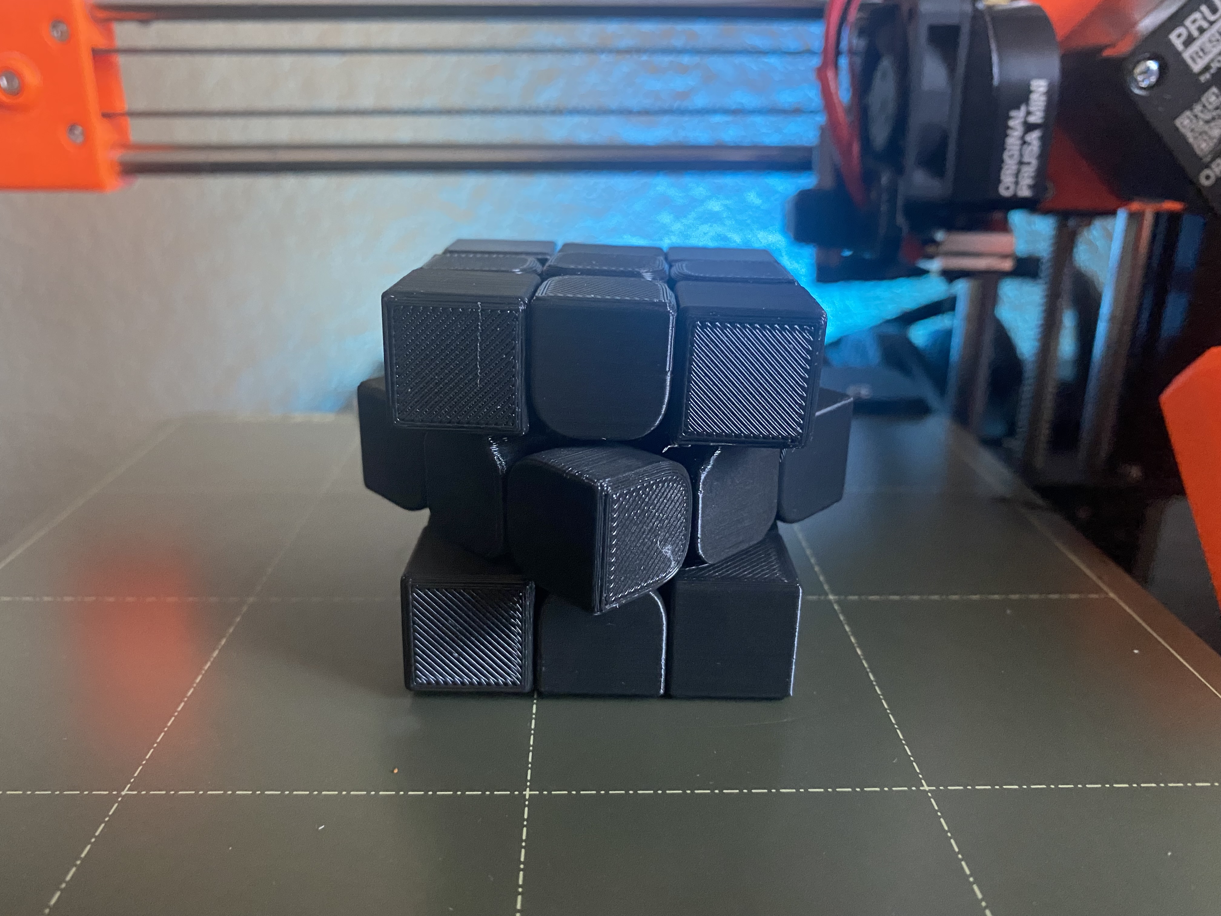 Rubik's Cube V2 (speed cube) (100% 3D printed)