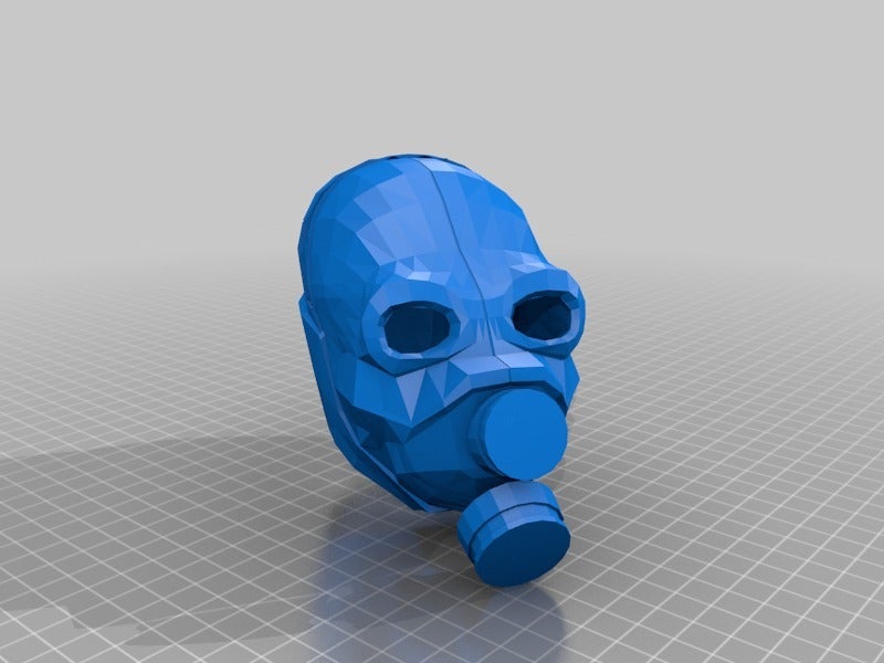 Half Life Metro Cop Mask print ready