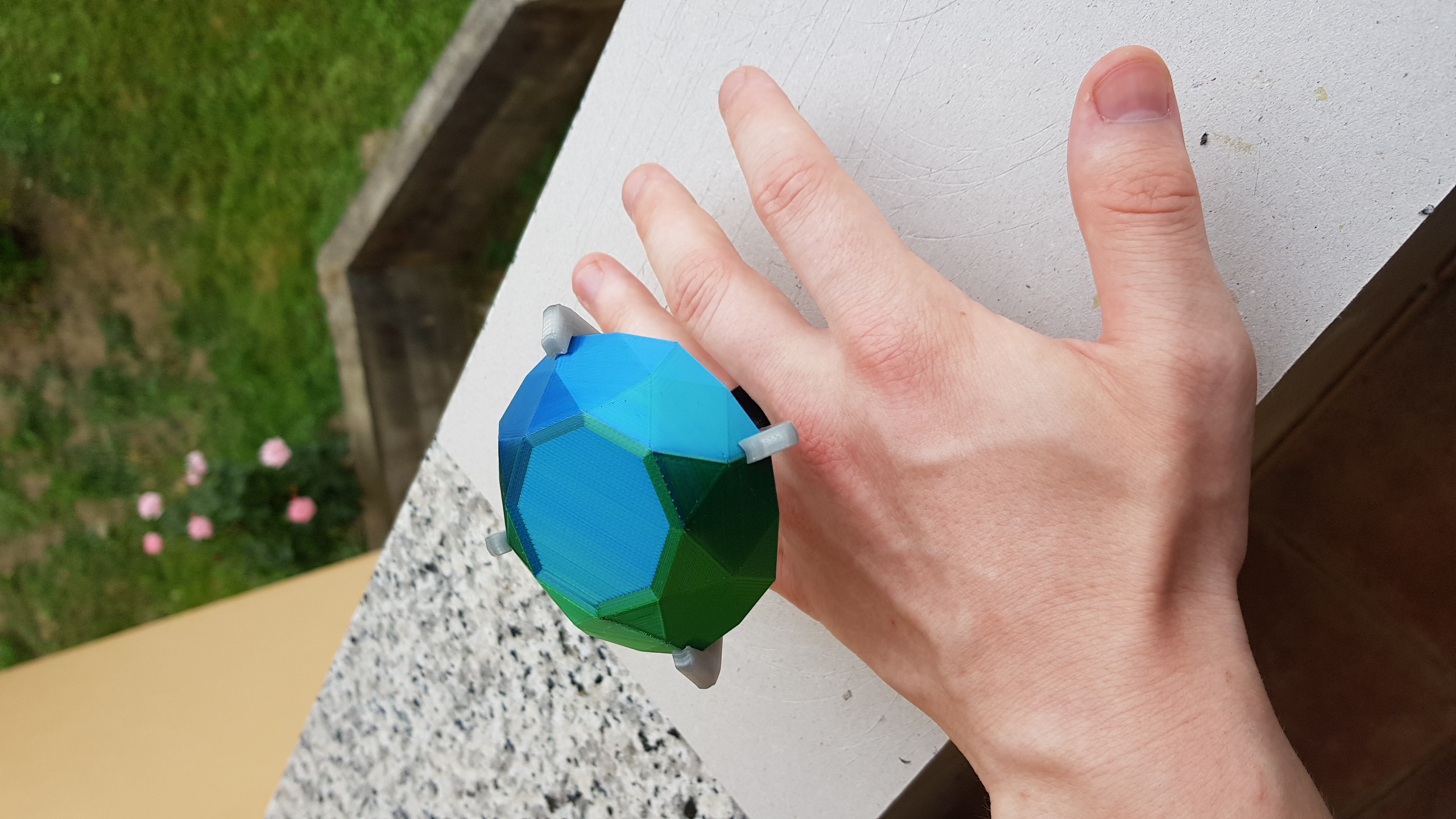 Miniatura 2 do modelo 3D Oversized diamond ring