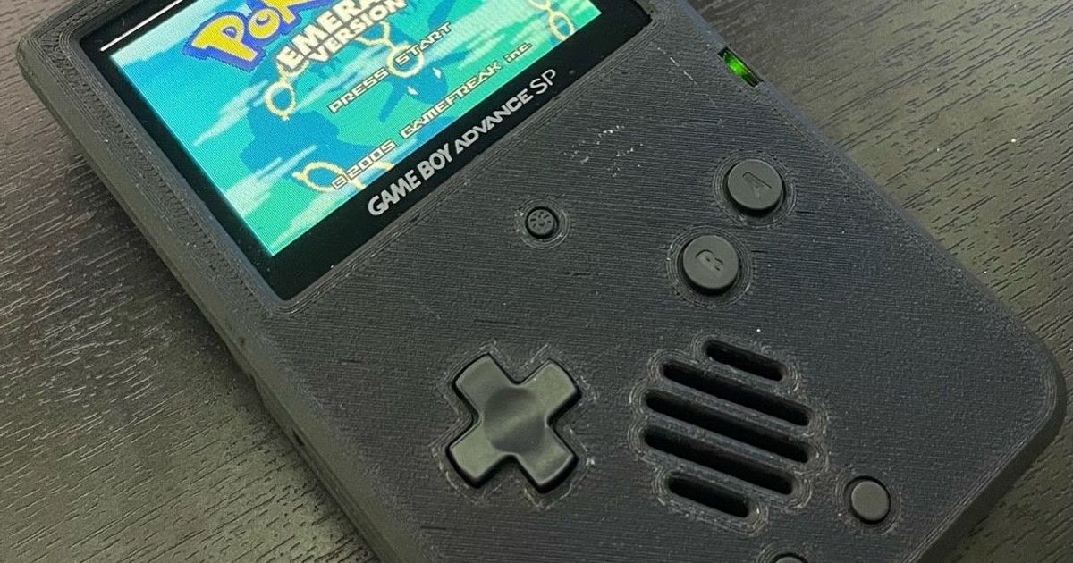 3d printed gba shell