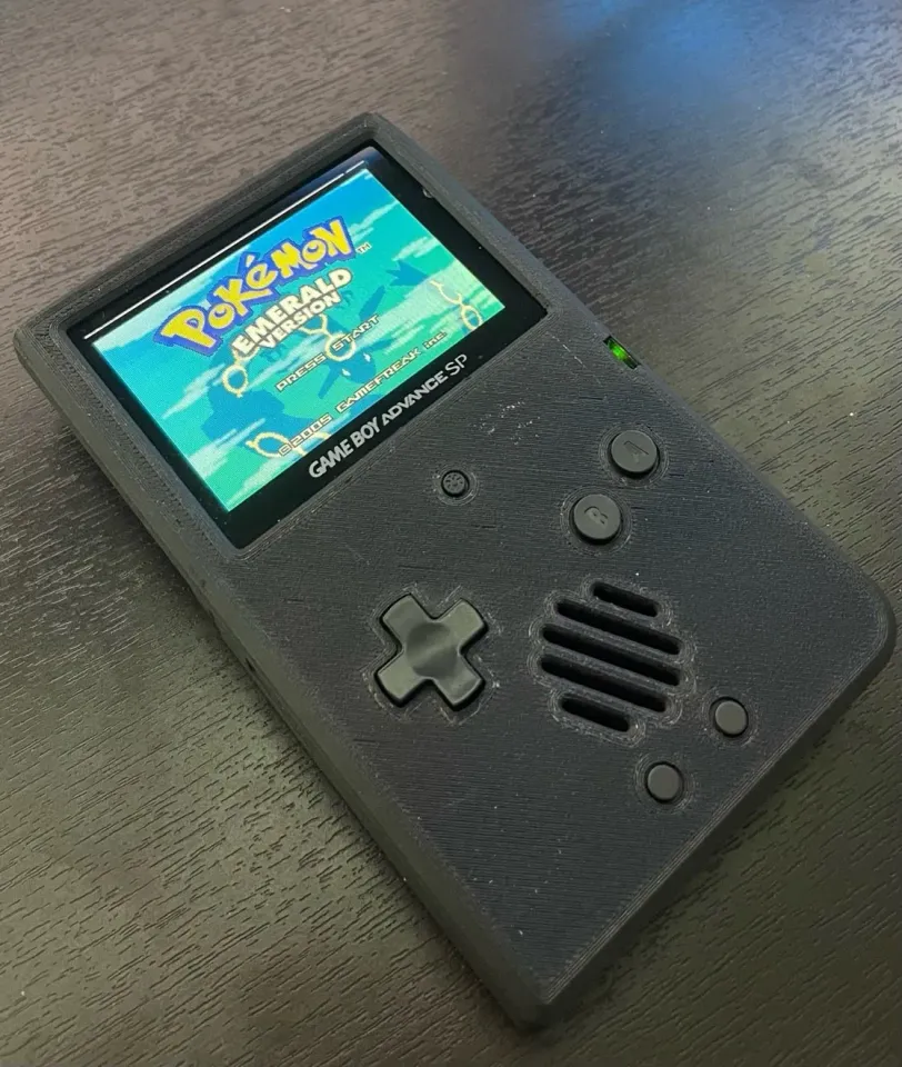 Game Boy Advance SP Pocket Shell by Miami99, Download free STL model