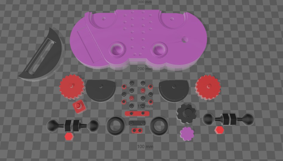 Miniatura 5 do modelo 3D Ninjas Fidget Controller Remix