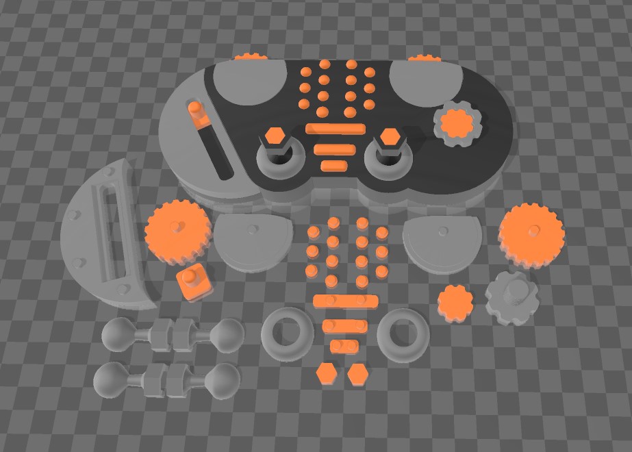 Miniatura 3 do modelo 3D Ninjas Fidget Controller Remix