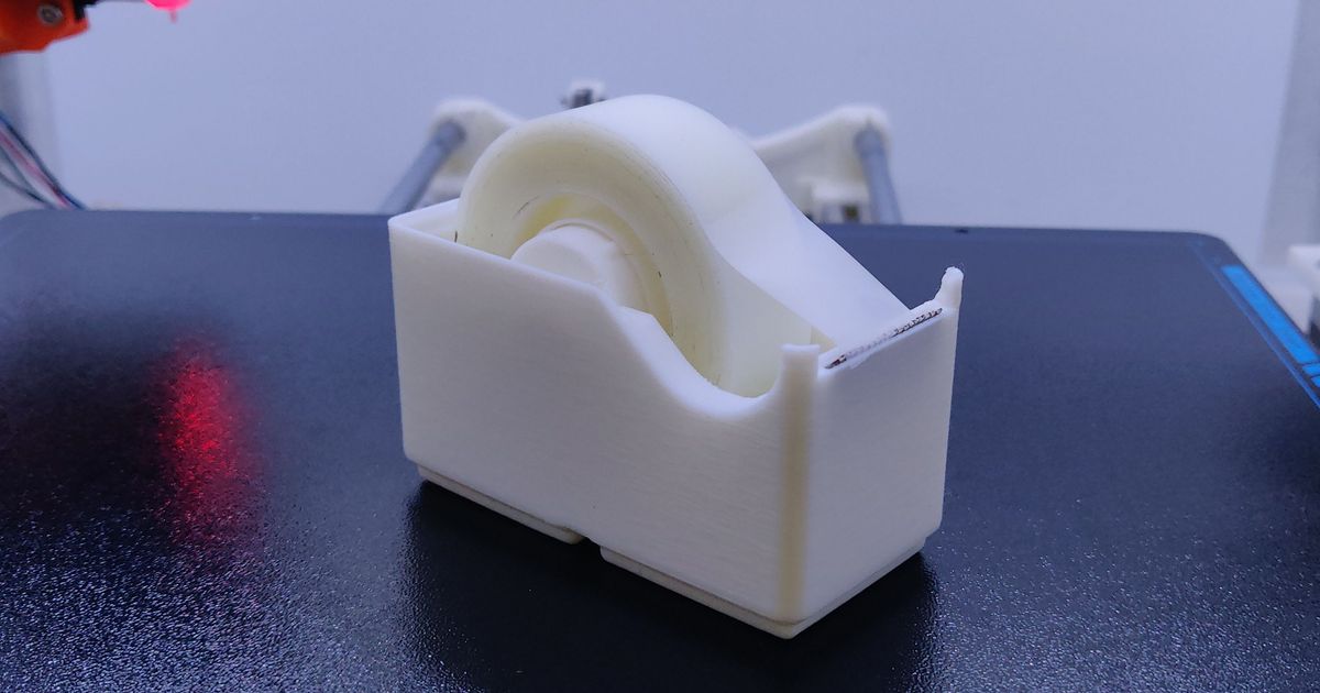 Gridfinity Tape Dispenser by MachoThick Download free STL model
