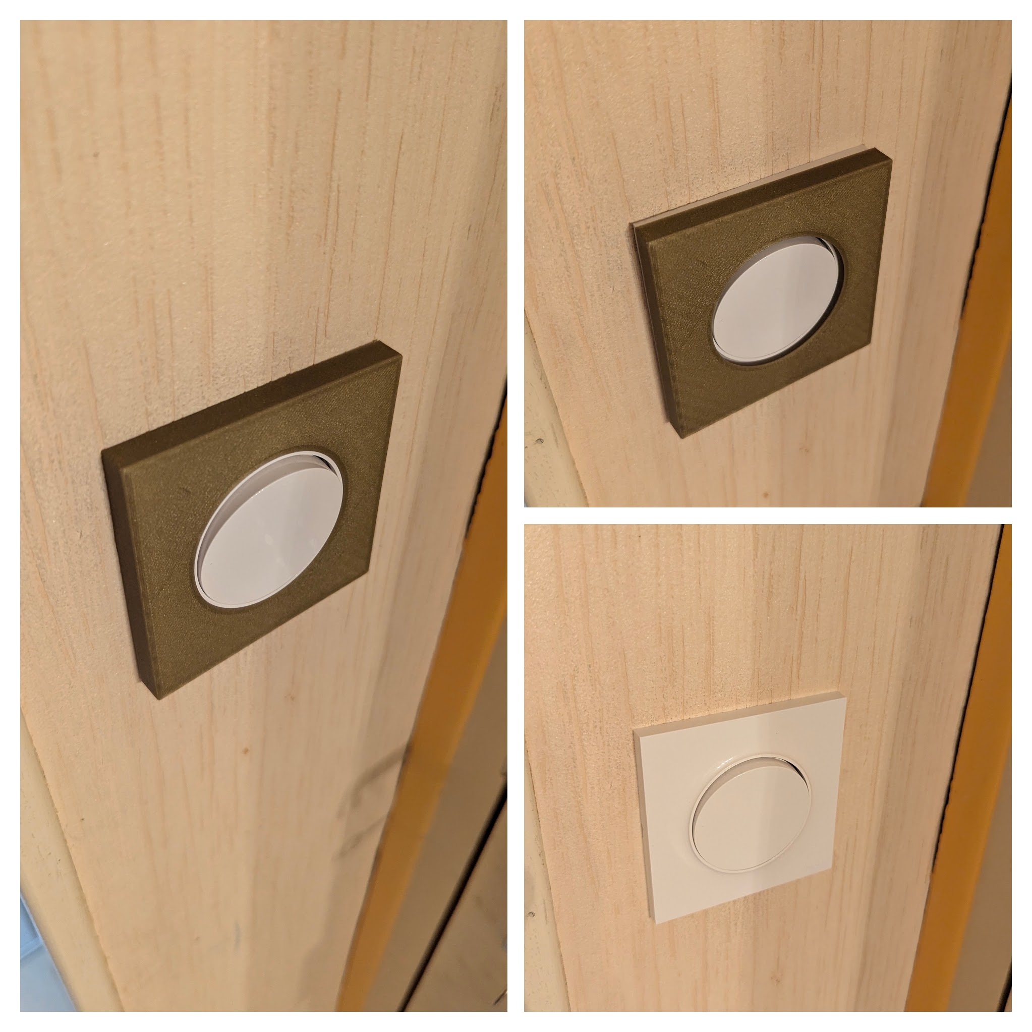 Caches plaques Schneider Odace 2011