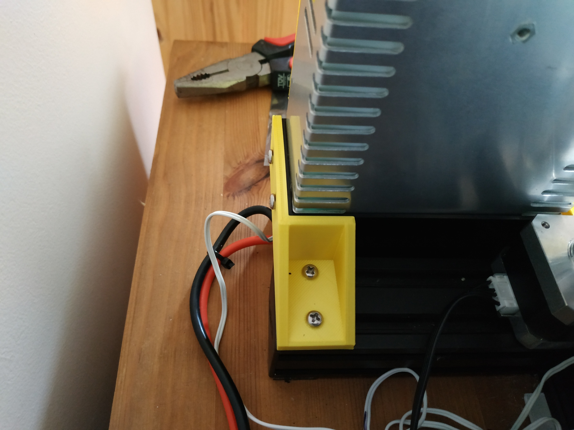 Ender 3 Power Supply Relocation Brackets for Dual Stepper Z Axis