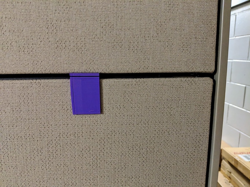 Cubicle Sign Mount