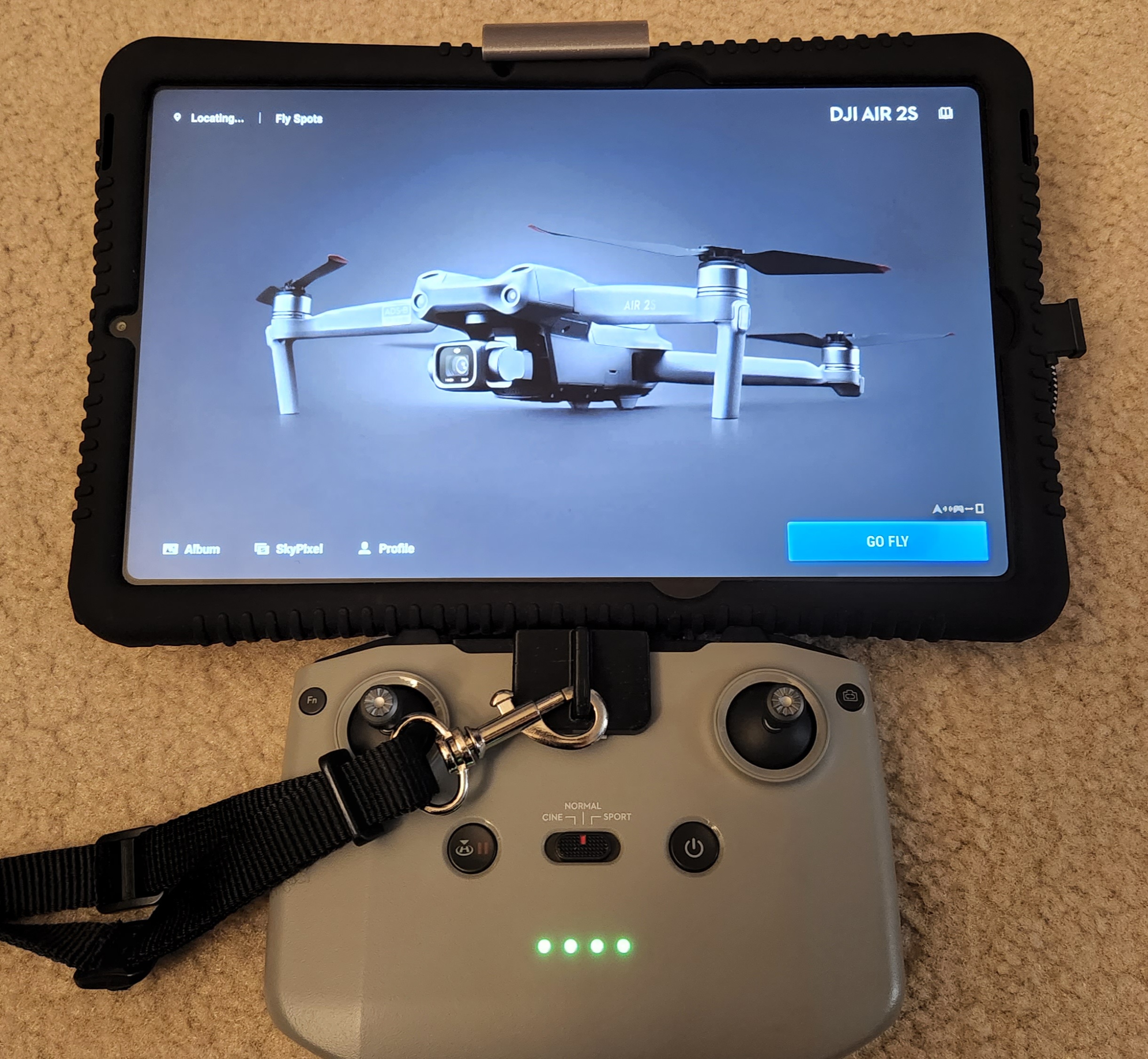 DJI Tablet Mount with Wider Hook