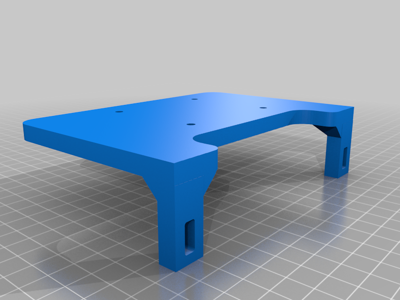 Vertical Raspberry Pi 3 or 4 Mount by Derik Whittaker | Download free ...