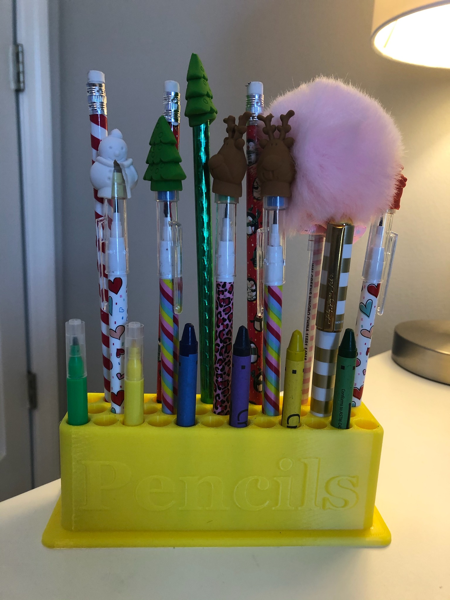 Pencil Holder by mbrowwwn | Download free STL model | Printables.com