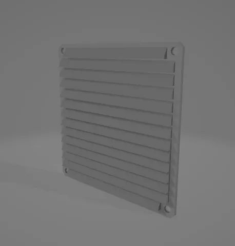 120mm angled fan vent