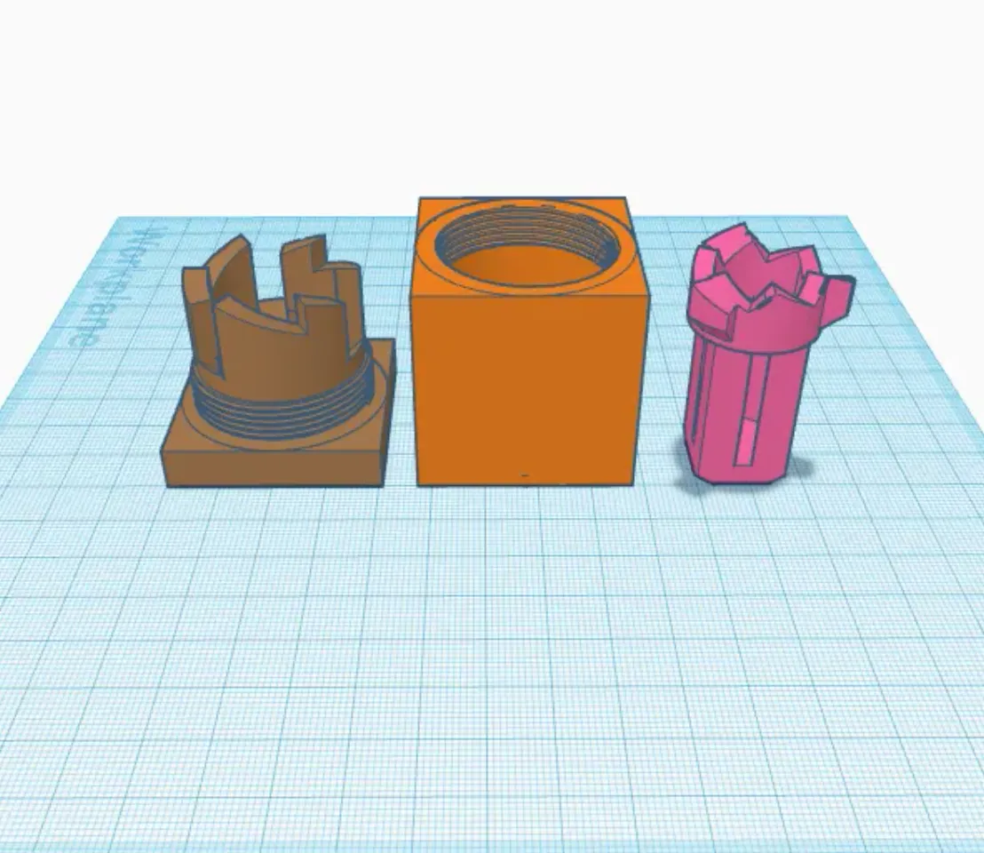 Cubed Super Clicky Fidget Button by Skibub28 | Download free STL model ...