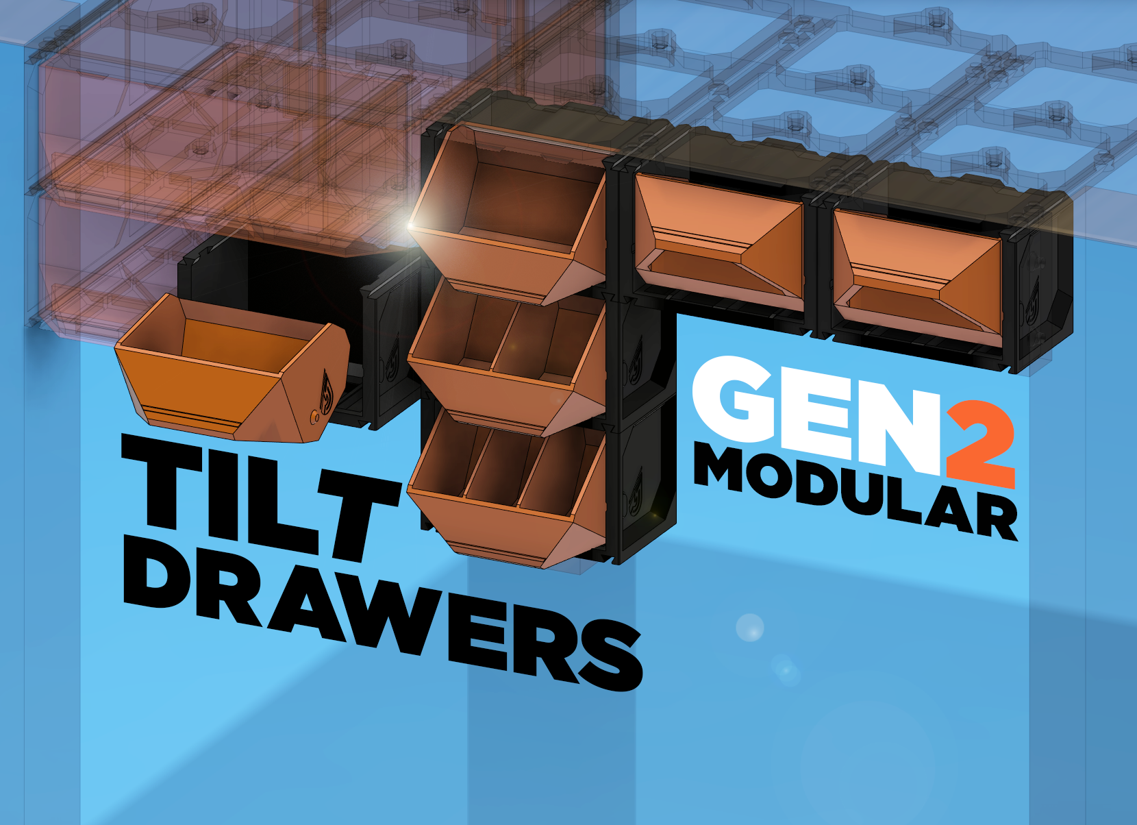 GEN2 Steel Sheet Holder V2 for Lack Enclosures by Jerrari, Download free  STL model