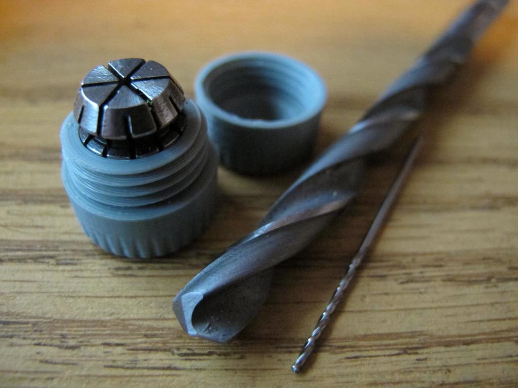 Collet Drill Stop for ER11 Collets by MinorRealityAdjustment