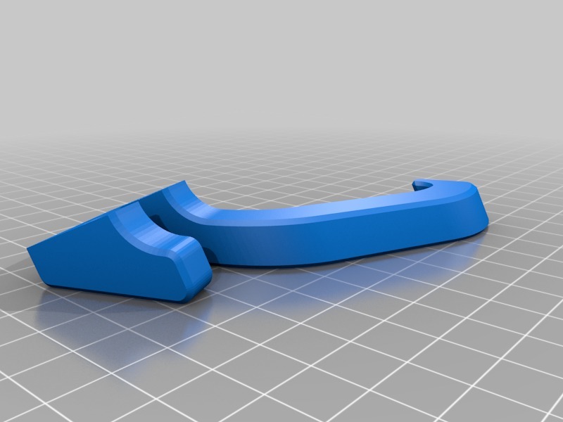 Miniatura 2 do modelo 3D Shower Scraper Squeegee hanger holder