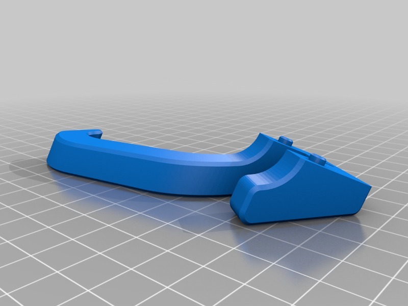 Miniatura 3 do modelo 3D Shower Scraper Squeegee hanger holder