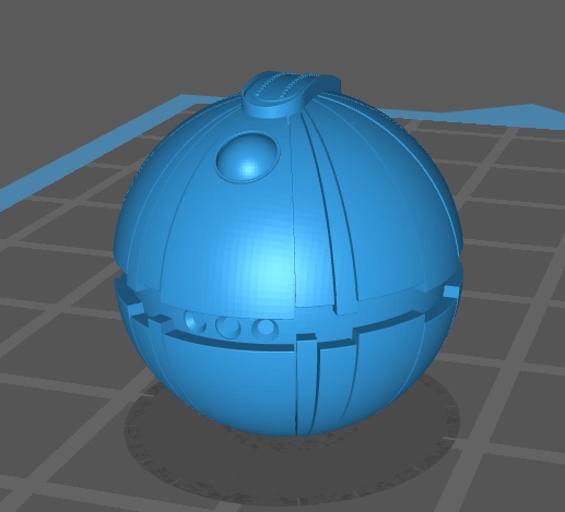Star Wars Droid Popper EMP / Thermal Detonator for 1:12 , 1:6 and 1:1 scale figures and cosplay