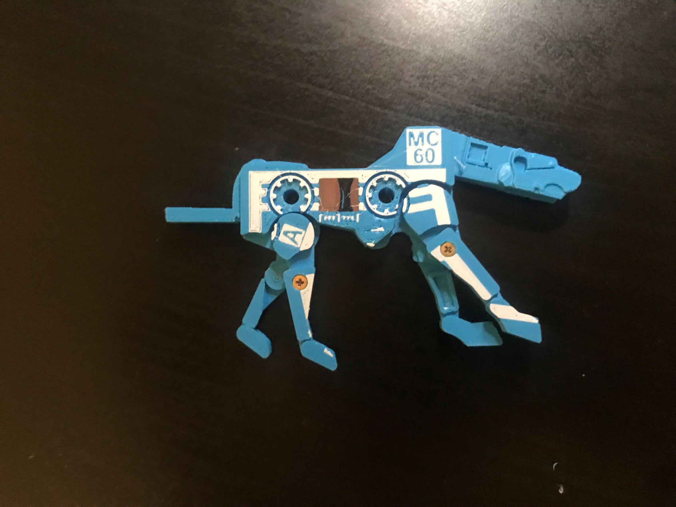 Transformers G1 Panther (Ravage) Microcassette