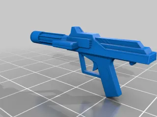 Custom DC-15 Blaster RIFLE for Clone Mini-figures NEW! Star Wars Rex Cody 