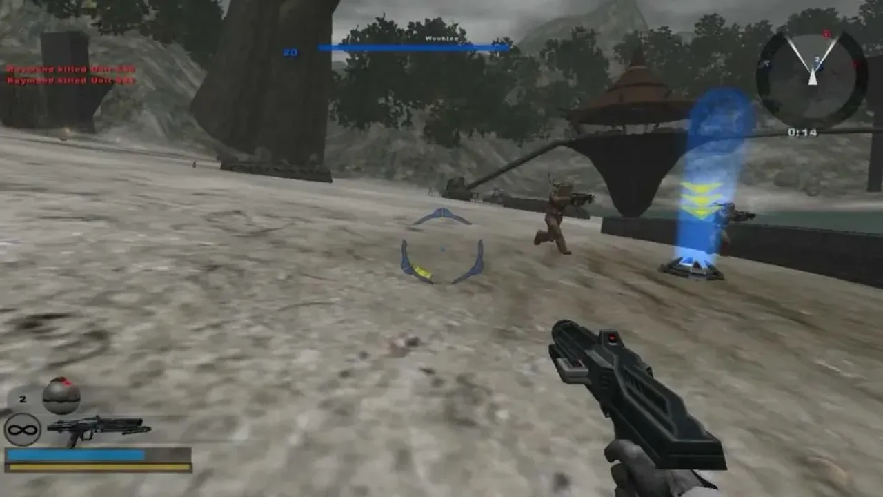 Star Wars Battlefront II 2005 version DC15 pistol clone blaster by ...