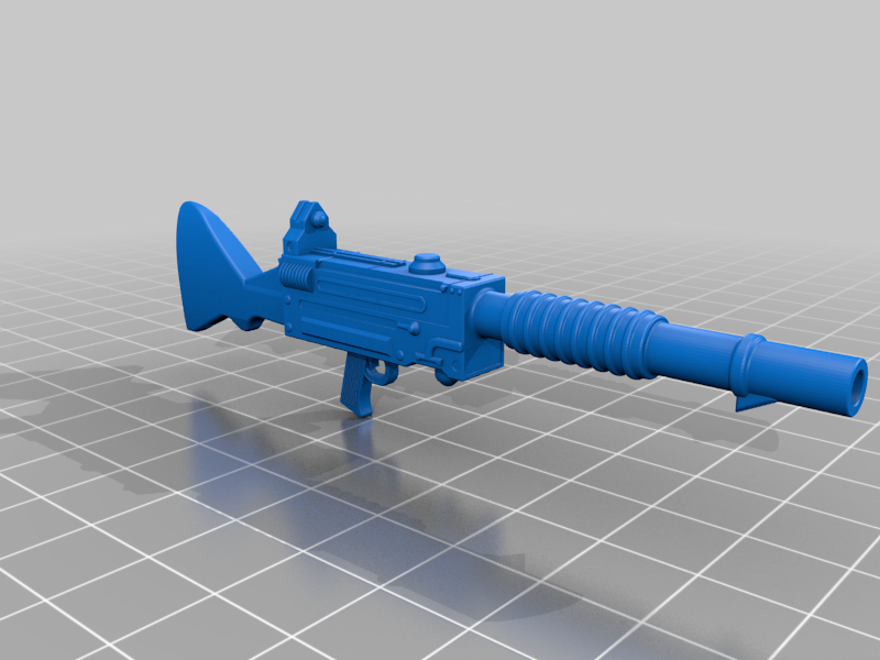 Kenner Star Wars POTF2 Stormtrooper heavy infantry blaster rifle for 1:12 , 1:6 and cosplay