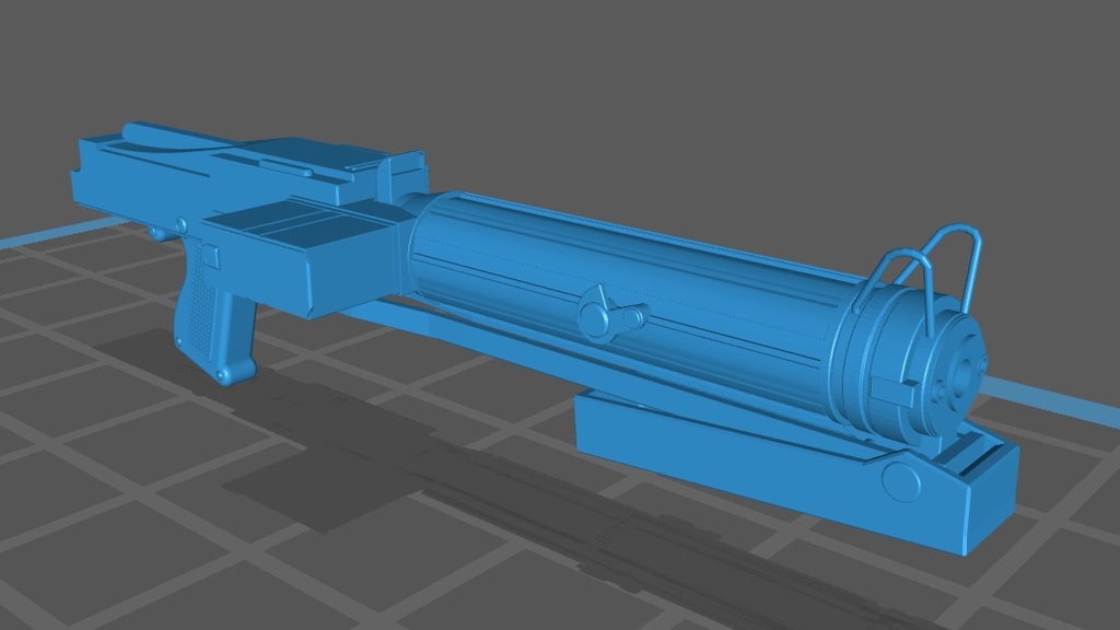Star Wars DC15-S blaster rifle with folded stock from Book of Boba Fett in 1:12 1:6 and 1:1 scale