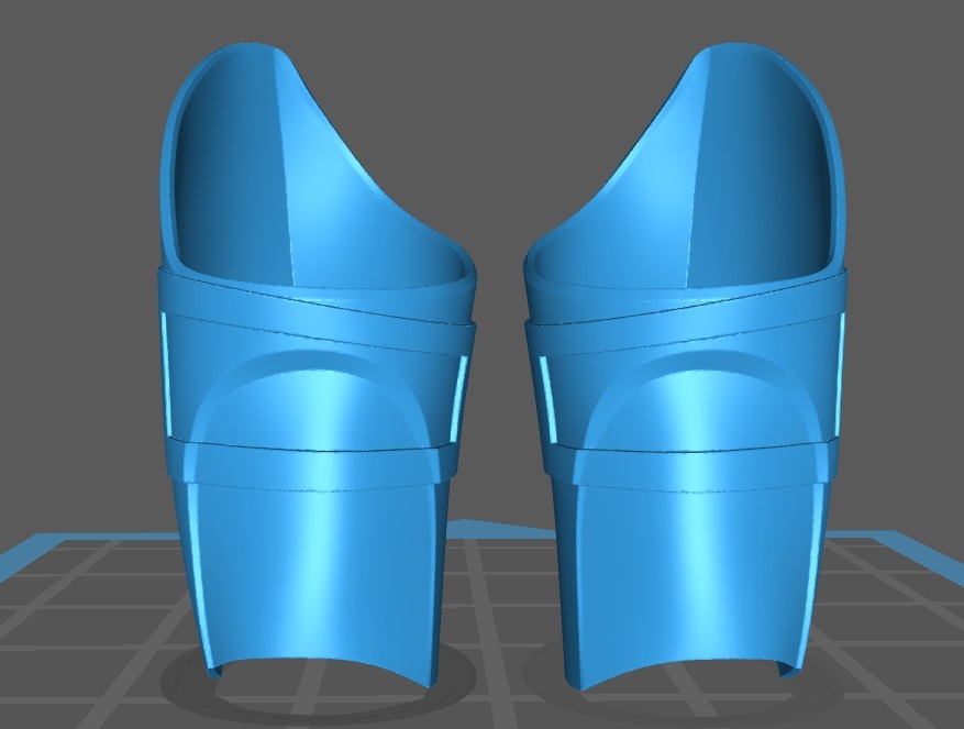 Star Wars Clone Wars Alpha ARC trooper thigh armour in 1:12 1:6 and 1:1