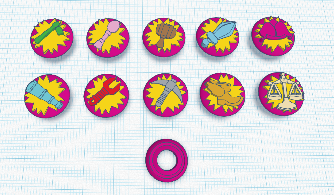 Minecraft Hermitcraft HCTCG Token/Counters