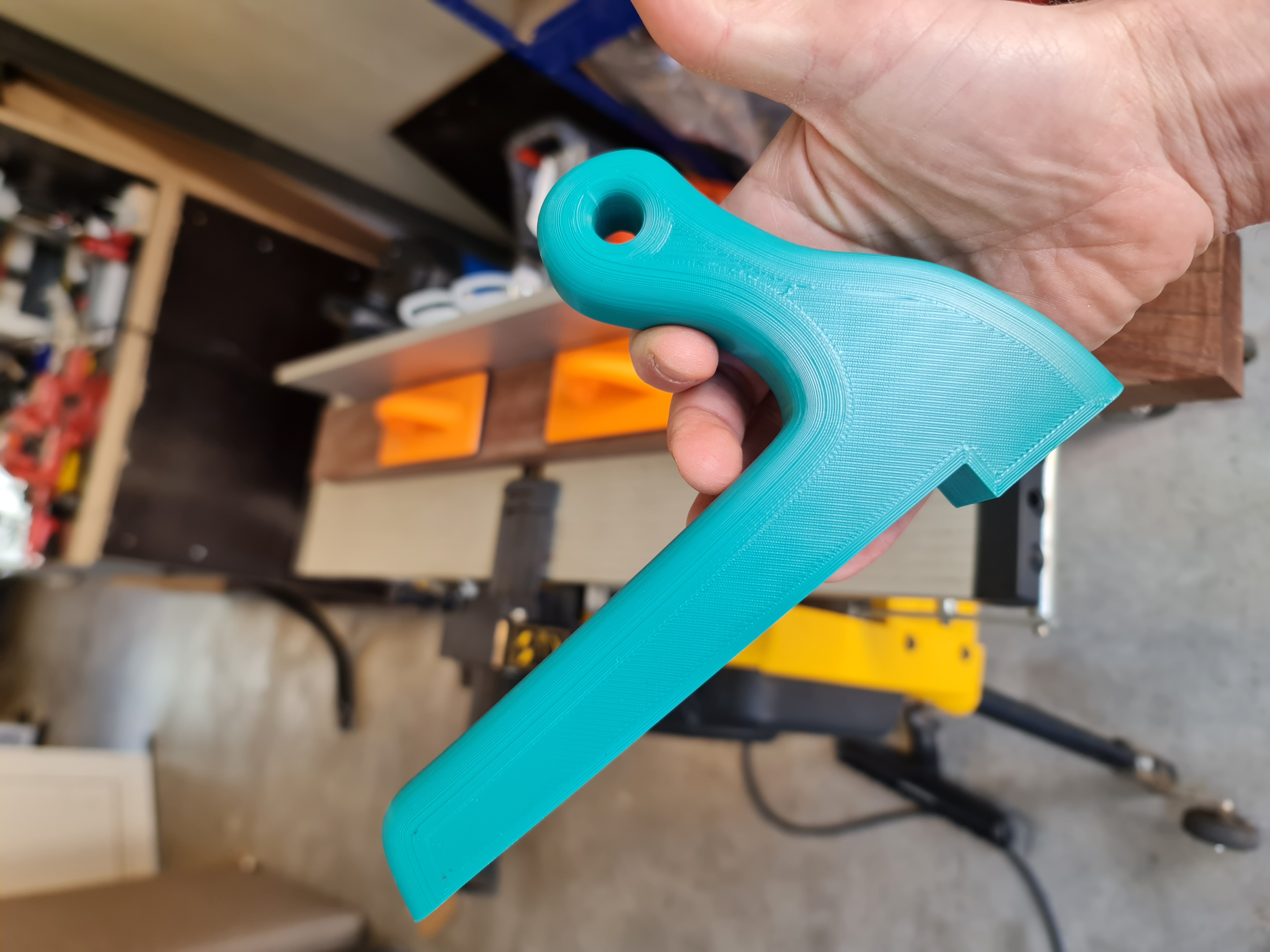 Miniatura 3 do modelo 3D Wood push stick