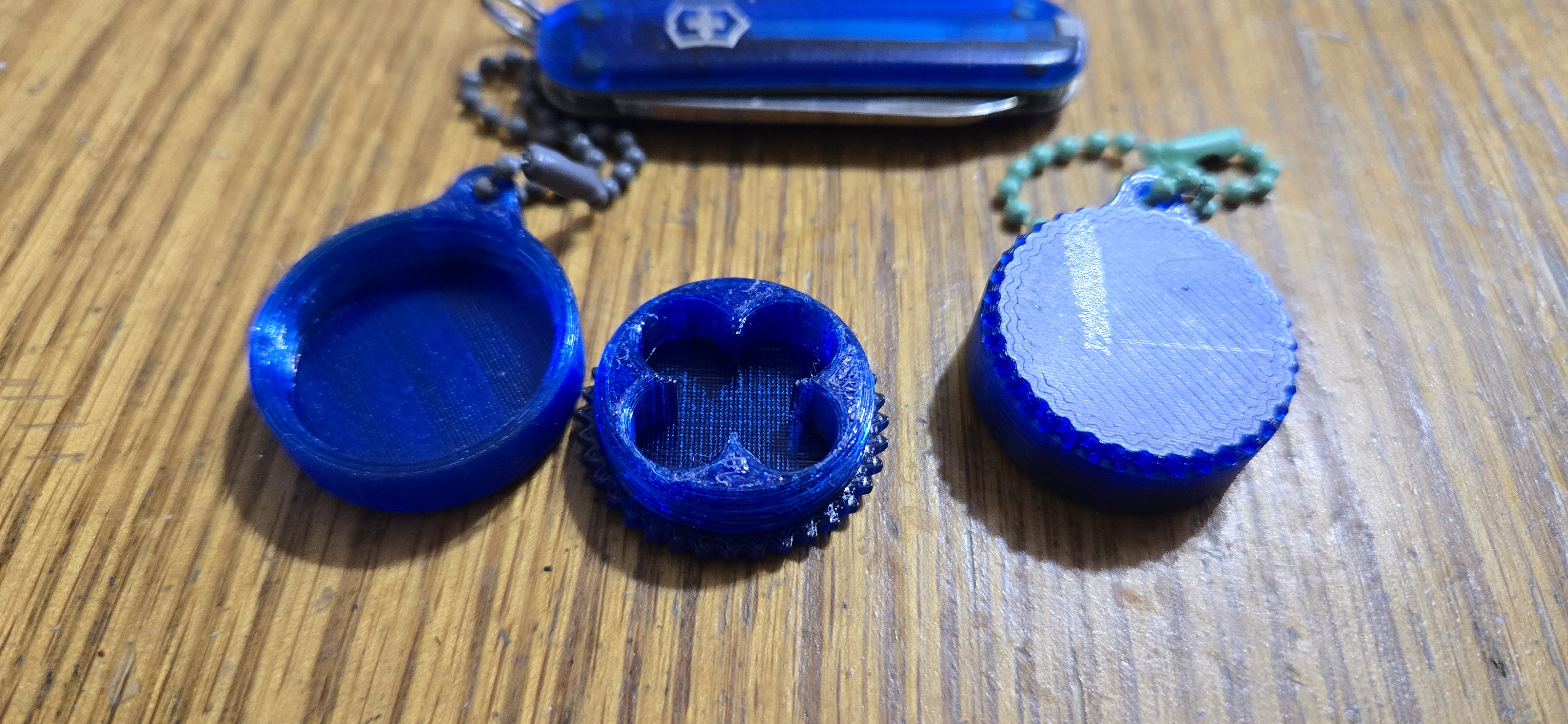 Hearing Aid Battery Size 13 Keychain