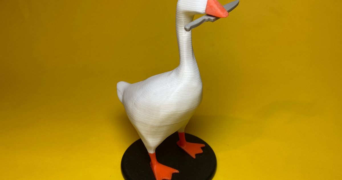 The Untitled Goose by MZ4250, Download free STL model