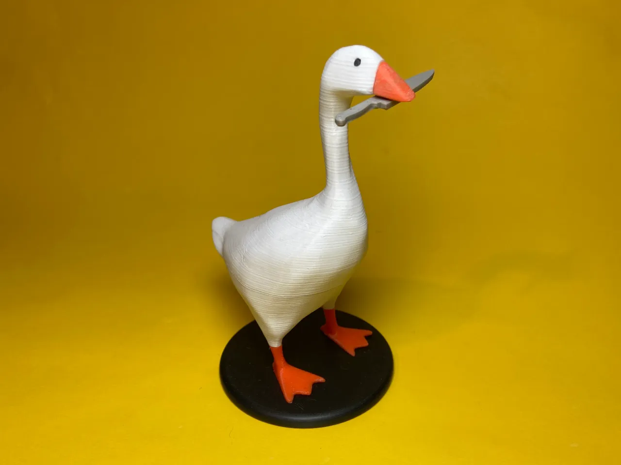 Entitled Goose from Untitled Goose Game_modified by Rhylo Night, Download  free STL model
