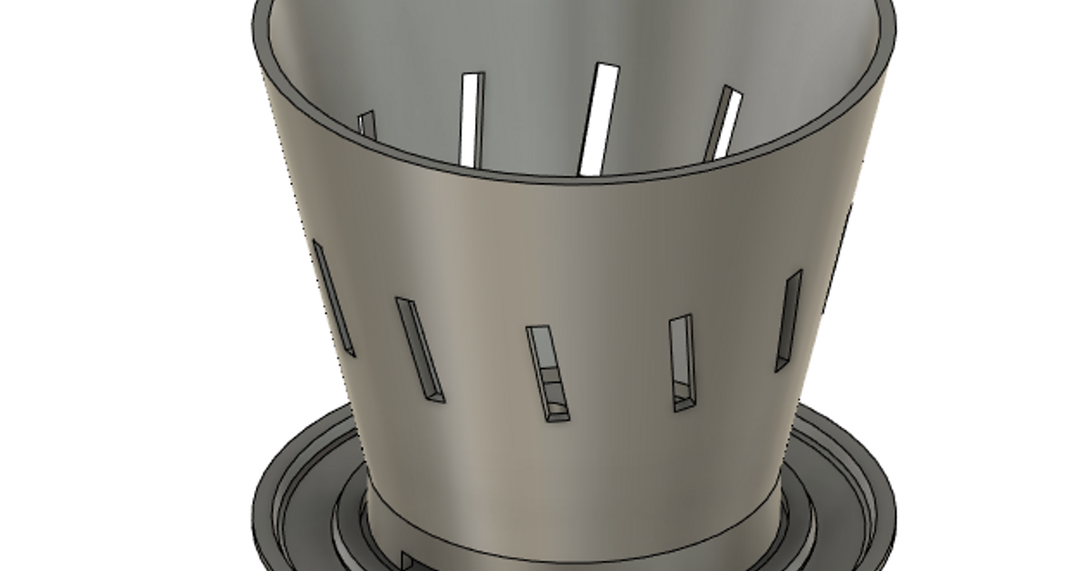 flower pot by mataman | Download free STL model | Printables.com