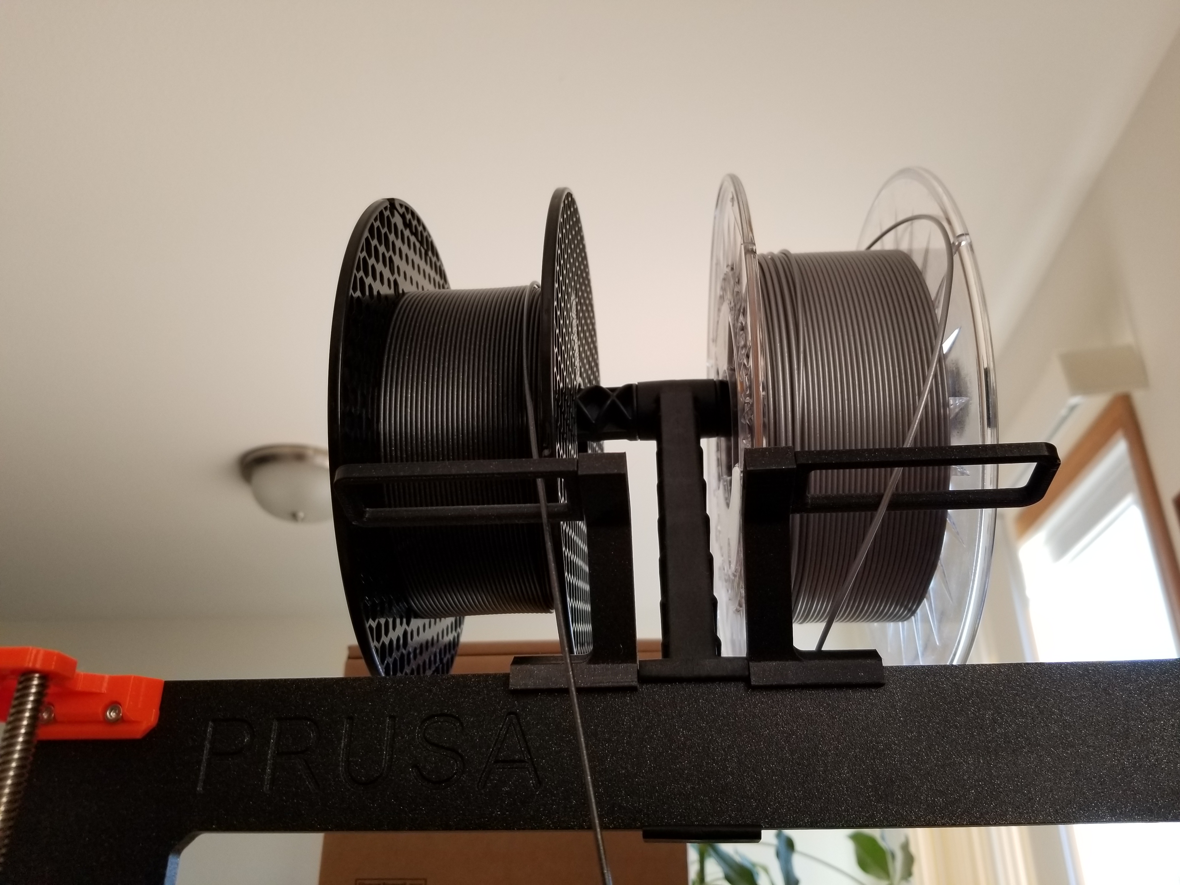 Prusa Filament Guide - For Dual Spool Holder