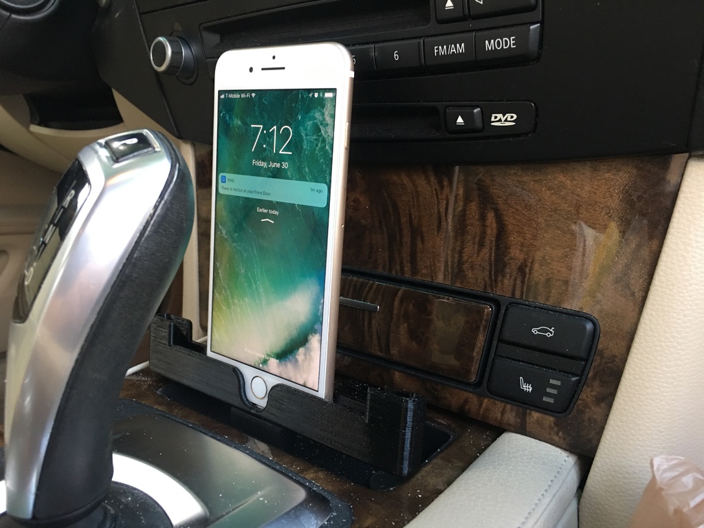 Apple iPhone 6 or 7 Plus Dock Horizontal and Vertical for BMW vehicles by  Chris Busillo, Download free STL model