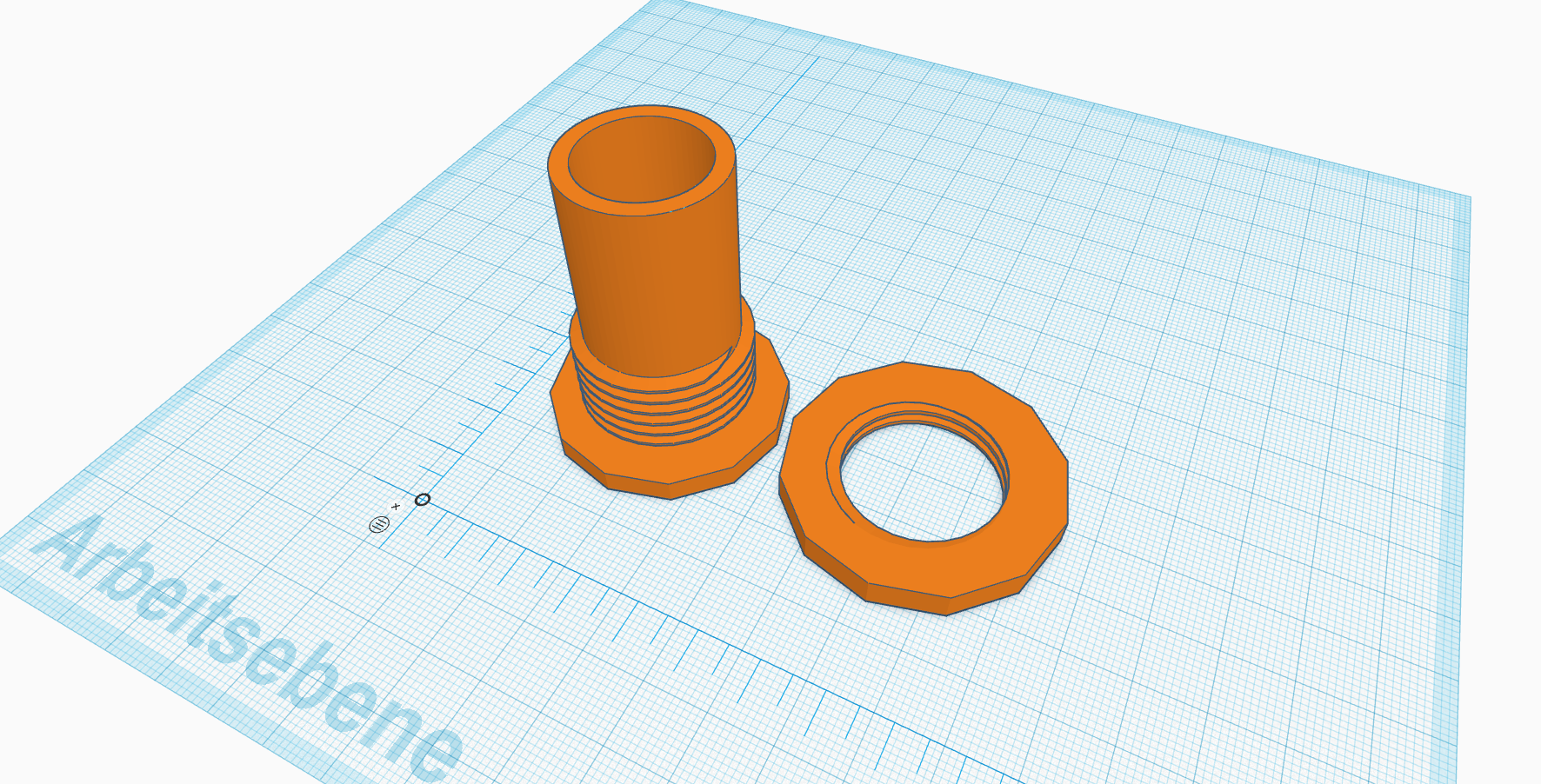 Schottverschraubung / Bulkhead screw