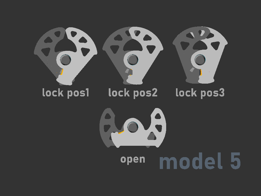 crescent lock seal by Jack | Download free STL model | Printables.com