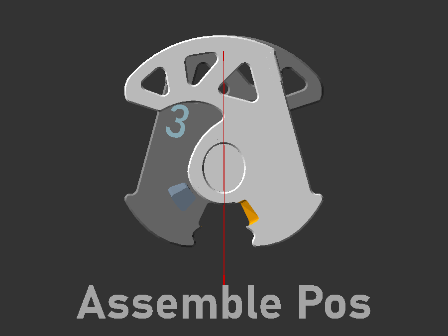 crescent lock seal by Jack | Download free STL model | Printables.com