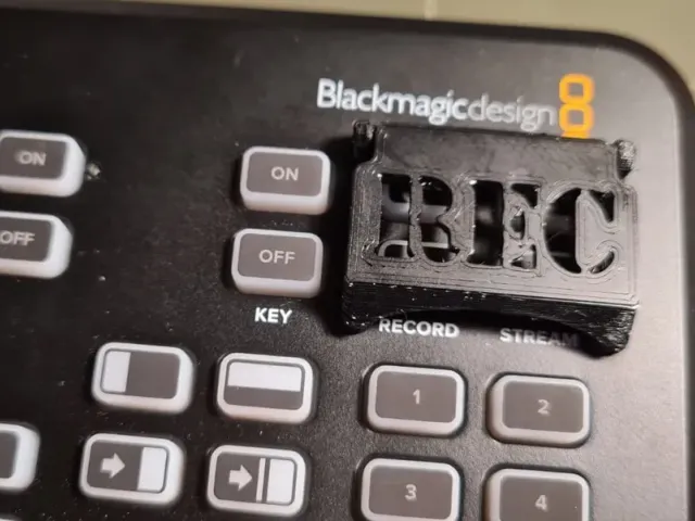 Atem Mini Stream-Record Button Cover