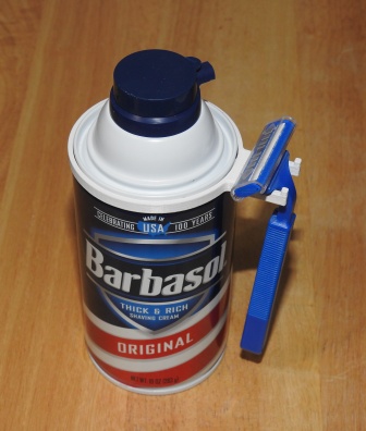 Shaving Cream Razor Holder