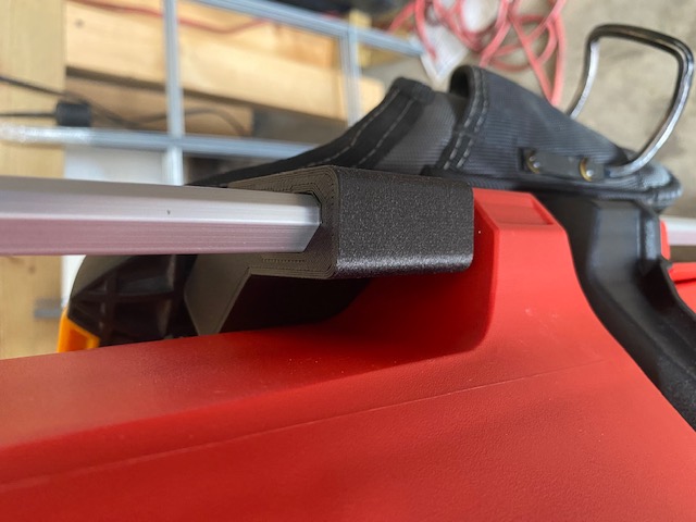Miniatura 5 do modelo 3D Milwaukee Packout Rail bracket