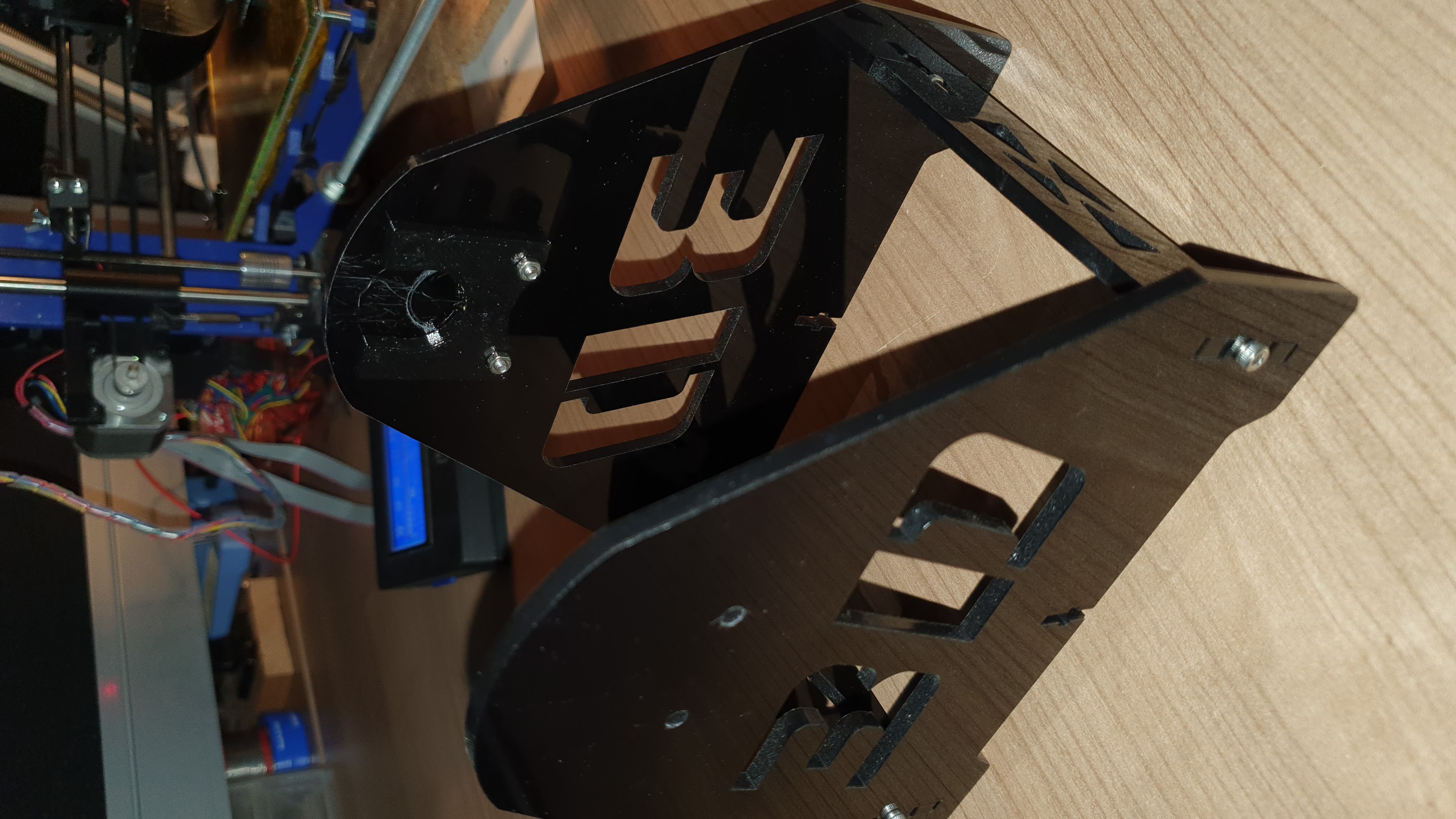 3D Plexi Spool Holder Height Adapter